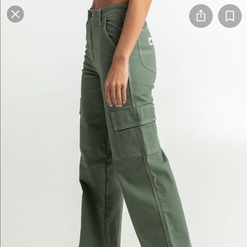 Lee Heritage High Rise A-Line Cargo Pant